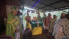 В Волчкове община УПЦ, изгнанная из храма, отметила престольный праздник