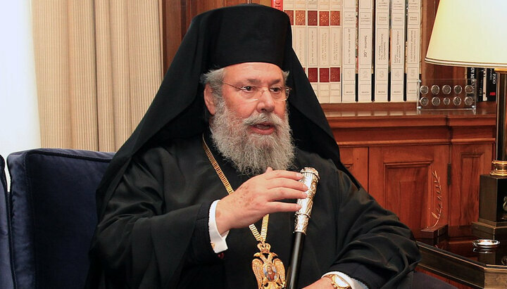 Архиепископ Хризостом. Фото: vimaorthodoxias.gr