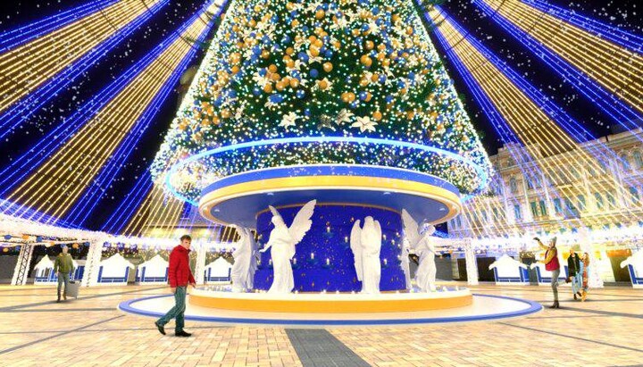 На головній ялинці України Різдвяну зірку хочуть замінити тризубом