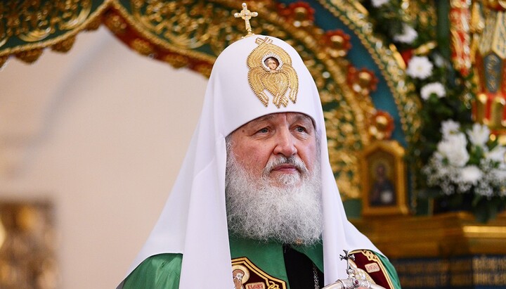 Патріарх Кирил. Фото: pravmir.ru