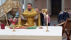 В новой общине УПЦ в Падеборне совершили первую литургию