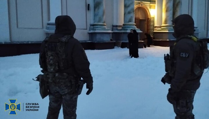 The SBU continues searches in monasteries and eparchies of the Ukrainian Orthodox Church. Photo: the SBU's press service