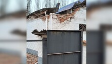 В Гольмовском от обстрелов пострадал храм УПЦ