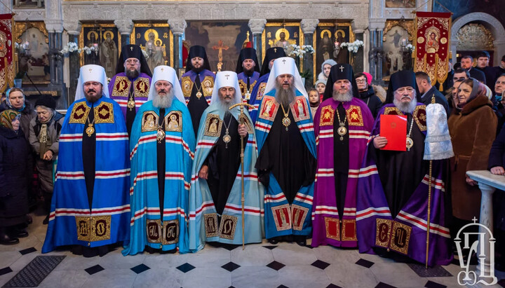 Предстоятель УПЦ очолив єпископську хіротонію у Києво-Печерській лаврі