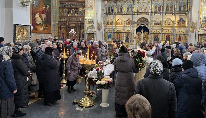 Отпевание архиепископа Василия. Фото: СПЖ
