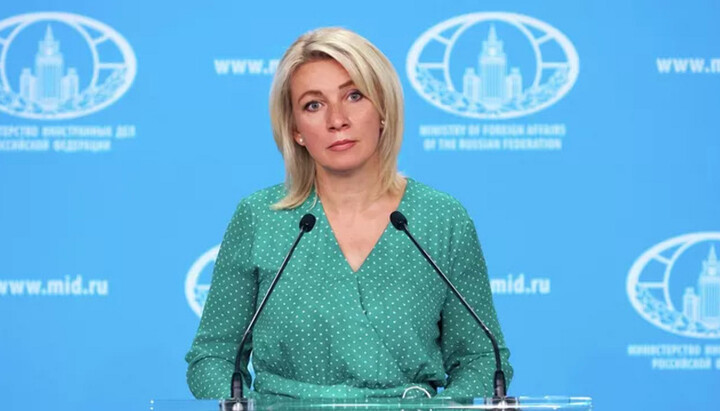 Μαρία Ζαχάροβα. Φωτογραφία: γραφείο τύπου του ρωσικού υπουργείου Εξωτερικών