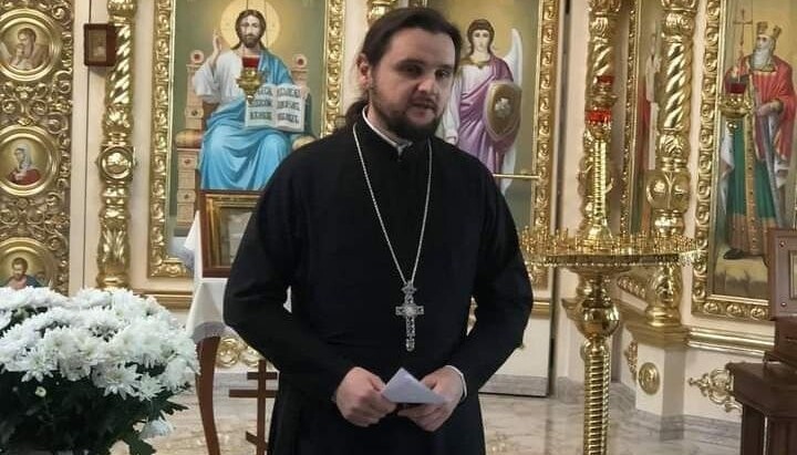 Протоиерей Александр Клименко. Фото: страница священика в Facebook