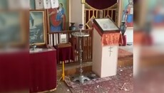 У Степанівці через обстріл постраждав храм УПЦ