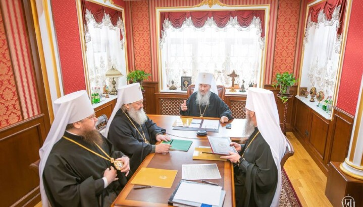 Şedinţa finală a Sinodului Bisericii Ortodoxe Ucrainene. Imagine: news.church.ua
