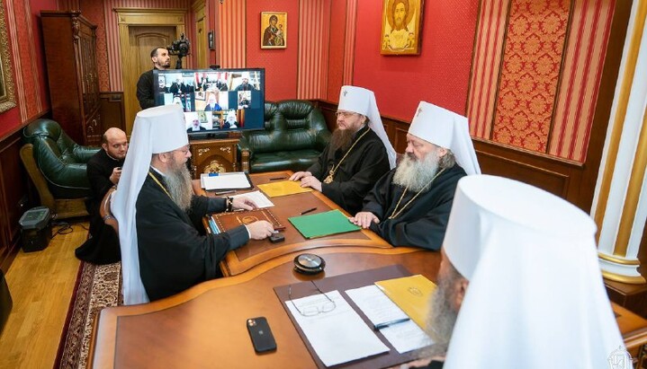 Sinod Bisericii Ortodoxe Ucrainene. Imagine: news.church.ua