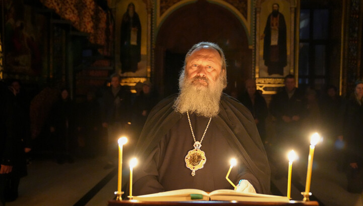 Metropolitan Pavel (Lebed). Photo: press service of the Kyiv-Pechersk Lavra