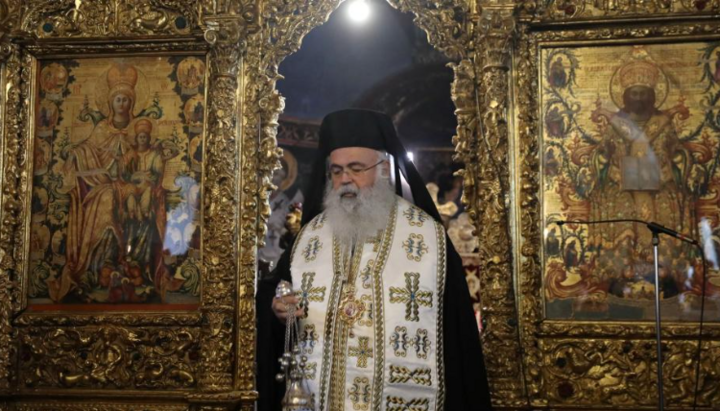Архієпископ Георгій Кіпрський. Фото: romfea.gr