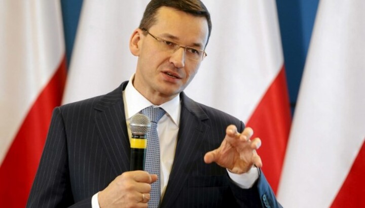 Премьер-министр Польши Матеуш Моравецкий заявил о недопустимости героизации Бандеры. Фото: focus.ua