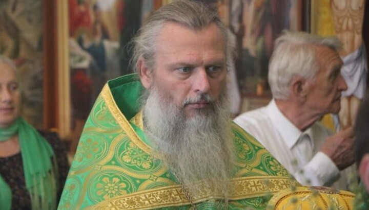 Протоиерей Сергий Резников запрещен в священнослужении. Фото: eparhia.dp.ua