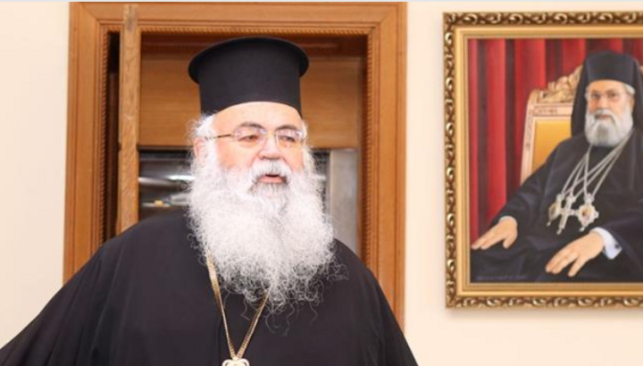 Archbishop Georgios of Cyprus. Photo: philenews.com