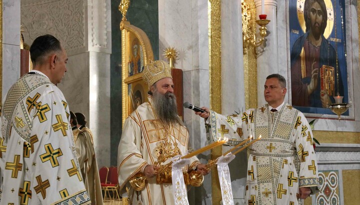 Patriarch Porfirije. Photo: spc.rs