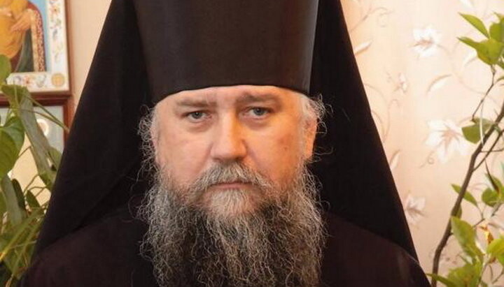 Επίσκοπος Σούμσκι Ιώβ, βικάριος της επισκοπής Τερνουπόλεως και πρύτανης της Θεολογικής Σχολής Ποτσάεφ. Φωτογραφία: ΕΟΔ