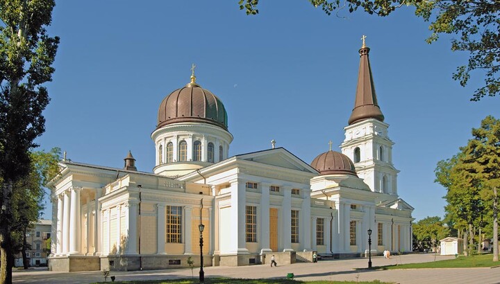 ოდესის ფერიცვალების სახელობის საკათედრო ტაძარი. ფოტო: пресс-служба Одесской епархии