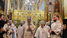 Предстоятель возглавил литургию в Зимненском монастыре на Волыни
