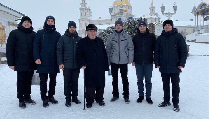 Епископ УГКЦ совершил «паломничество» в Почаевскую лавру