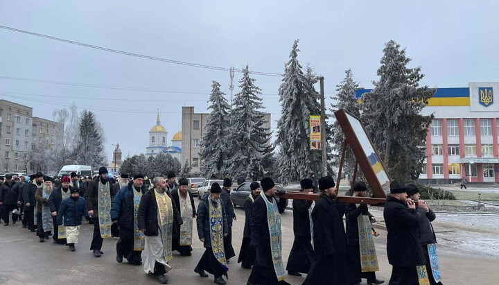 Хресна хода у Вінницькій єпархії. Фото:eparhia.vn.ua