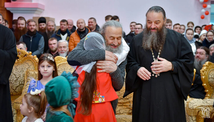 Блаженнейший посетил детский праздник. Фото: news.church.ua
