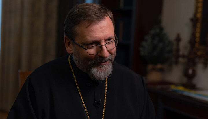 The head of the Ukrainian Greek Catholic Church, Sviatoslav Shevchuk. Photo: pravda.com.ua