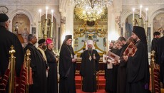 Думенко возглавил экуменический молебен «единства» в храме Фанара Стамбула