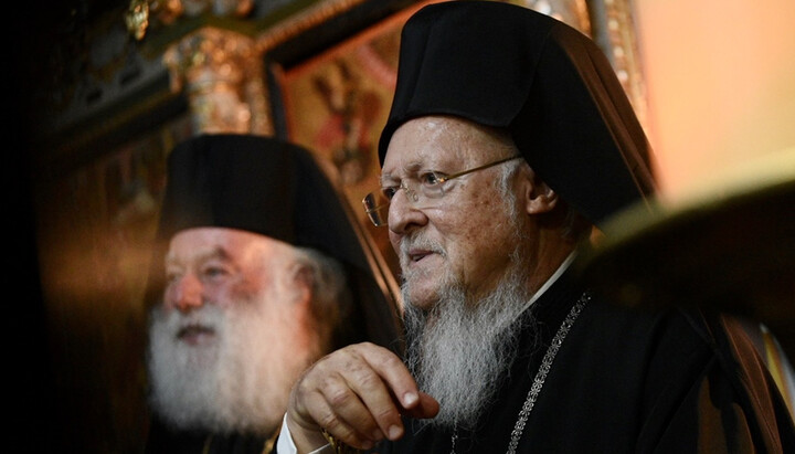 Патріарх Феодор і патріарх Варфоломій. Фото: pomisna.info