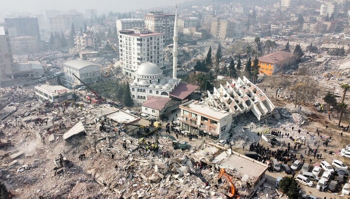 Последствия землетрясения в Турции. Фото: the-sun.com