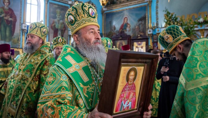 Întâistătătorul Bisericii Ortodoxe Ucrainene Preafericitul Mitropolit Onufrie. Imagine: news.church.ua