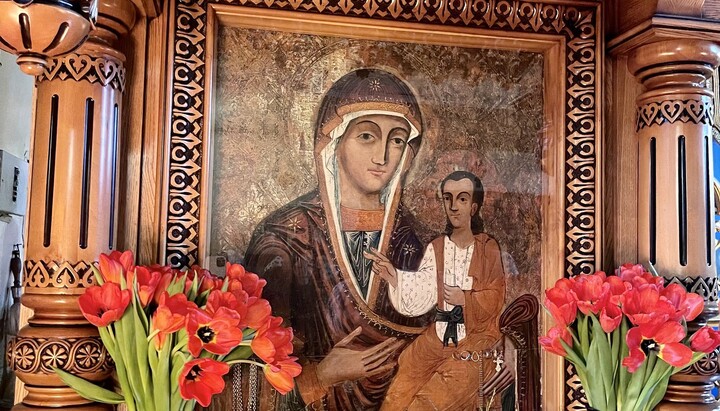 Гишинская икона Божией Матери. Фото: страница Владимир-Волынской епархии УПЦ в Facebook