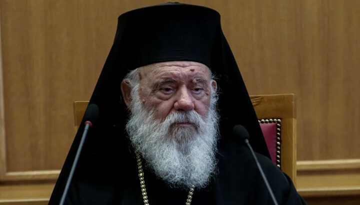 Архиепископ Иероним. Фото: protothema.gr