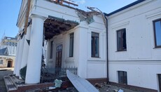 Архієрейська резиденція Херсонської єпархії УПЦ постраждала від обстрілу