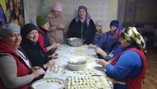 Громада УПЦ на Рівненщині за рік приготувала для воїнів три тонни їжі