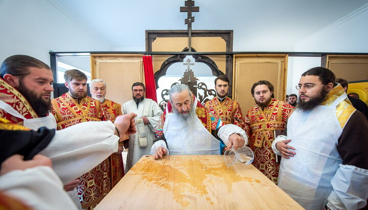 უმე-ს წინამძღვარი უნეტარესი მიტროპოლიტი ონუფრი. ფოტო. ფოტო: news.church.ua