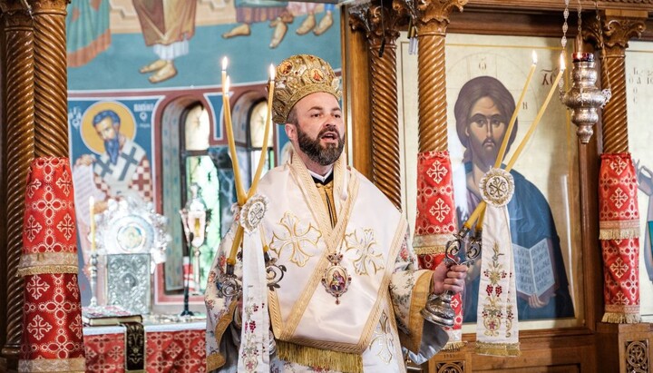 Έξαρχος του Πατριαρχείου Κωνσταντινουπόλεως στην Ουκρανία, Επίσκοπος Κομάνων Μιχαήλ (Ανίστσενκο). Φωτογραφία: ekai.pl
