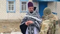 SBU detains UOC priest in Sumy region on charges of treason