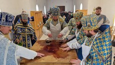 В Тартаке освятили храм УПЦ в честь преп. Сергия Радонежского