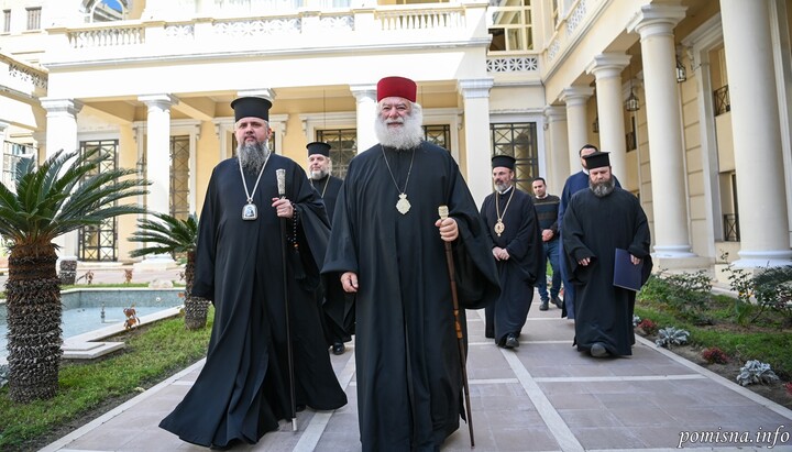 Думенко и патриарх Феодор. Фото: pomisna.info