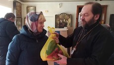 Волонтеры УПЦ передали гуманитарную помощь жителям Бахмутского района