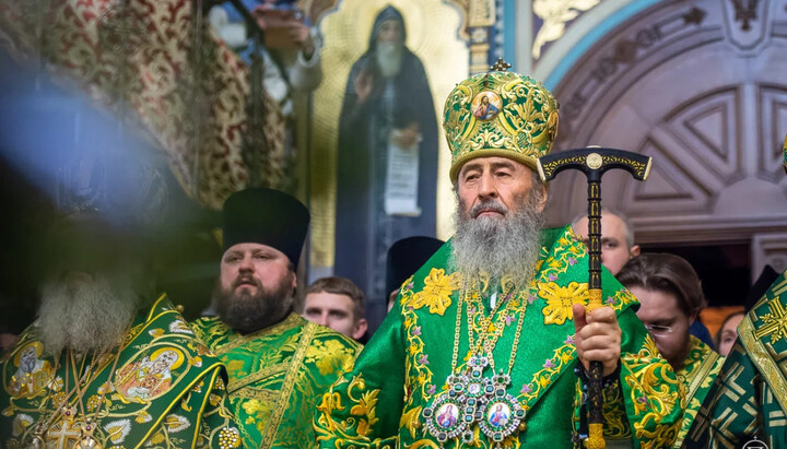 უნეტარესი ხელმძღვანელობდა ლიტურგიას კიევ-პეჩერის ლავრაში. ფოტო: news.church.ua