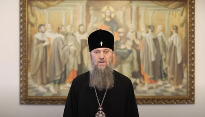 UOC Chancellor, Metropolitan Anthony (Pakanych). Photo: a screenshot from Youtube.com