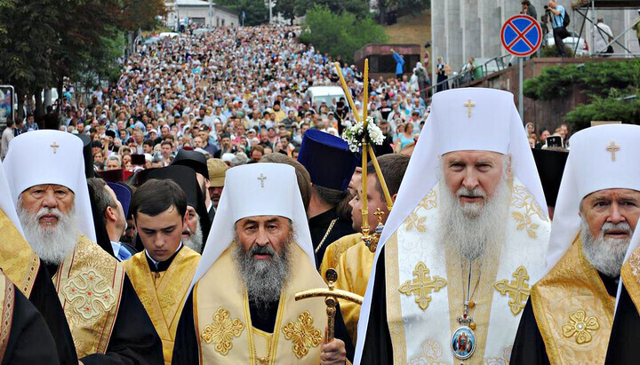 Religious procession of the UOC. Photo: news.church.ua
