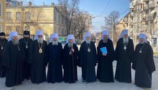 Члены Синода УПЦ прибыли к ОП для встречи с Зеленским