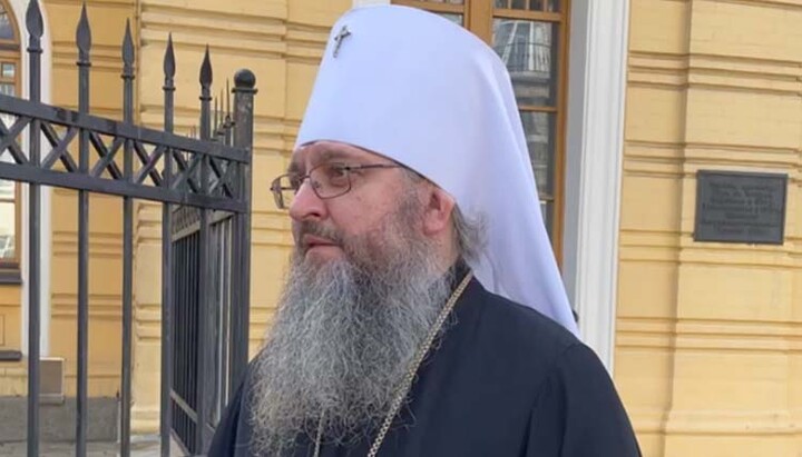 Митрополит Климент. Фото: скриншот с Facebook-страницы «Украинская Православная Церковь»