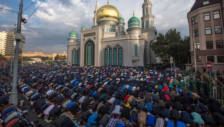 Мечеть в Москве. Фото: AFP