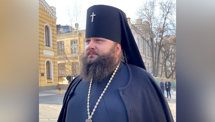 Archbishop Pimen of Rivne and Ostroh. Photo: a screenshot of the UOC Facebook video