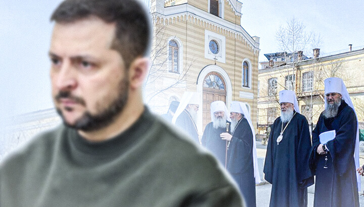 Zelenskyy ignored the Primate and members of the Synod of the UOC. Photo: UOJ