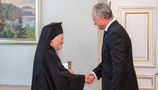 Президент Литви похвалив главу Фанара за засудження Патріарха Кирила